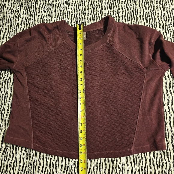 Cute purple MTA Sport Sweatshirt size 1X - Picture 3 of 6
